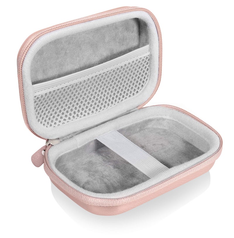 GETGEAR case for MacBook Magsafe/Magsafe 2 Charger Adapter, Magic Mouse 1, 2, Lightning Hub, Type C and USB Hub, Card Reader, All in one Carrying Solution (Rose Gold) - Image 4